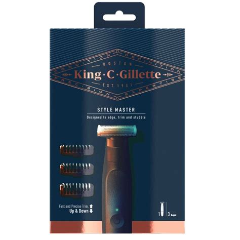 Köp King C. Gillette Style Master sladdlös stubbtrimmer på apotea.se