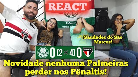 Reagindo Ao Jogo Palmeiras 0 2 X 4 0 Saopaulo Final Super Copa 2024