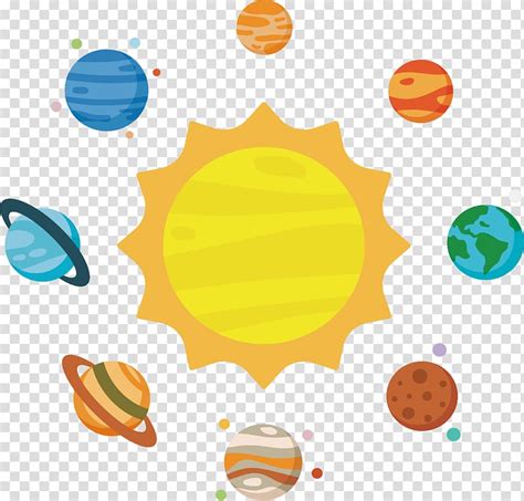 Painting Of Sun Solar System Planet Astronomy Solar System