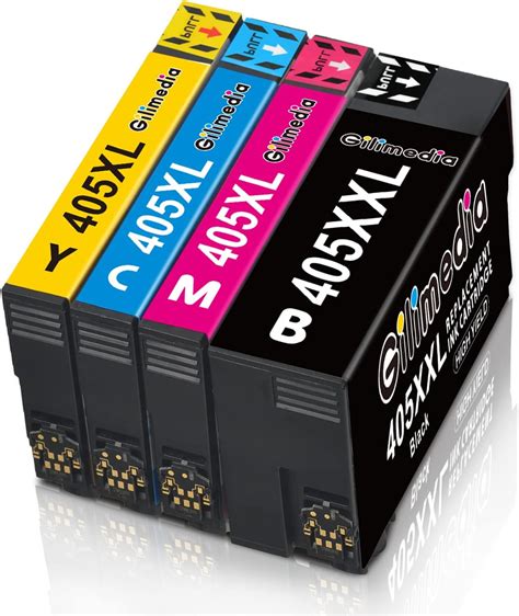 Gilimedia 405XXL Ink Cartridges for Epson 405 405XL Ink for Epson ...