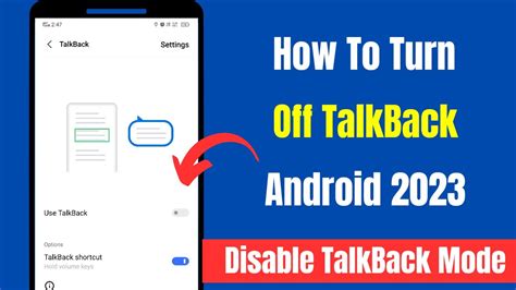 How To Turn Off TalkBack Enable Disable Settings TalkBack Kya Hai