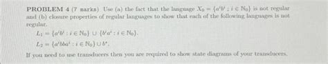 Solved Problem 4 7 Marks Use A The Fact That The