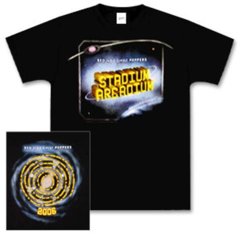 Red Hot Chili Peppers Black Album T Shirt