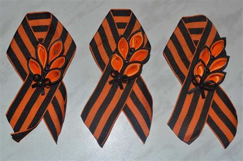 Как вешать георгиевскую ленточку на одежду фото