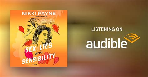 Sex Lies And Sensibility By Nikki Payne Audiobook Audible Co Uk