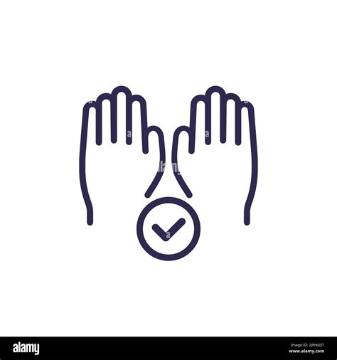 Clean Hands Icon Hygiene Washing Hands Vector Stock Vector Image
