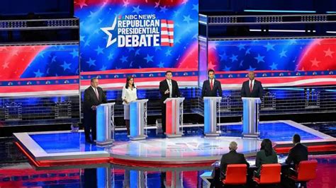 Full Video Nbc News Republican Presidential Primary Debate From Miami