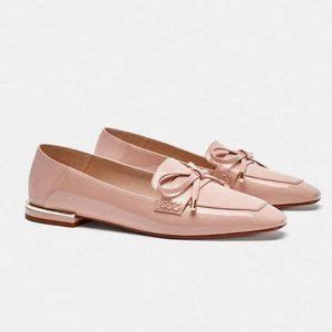 Zara Shoes Nude Colored Flats With Bow Detail Hp Poshmark