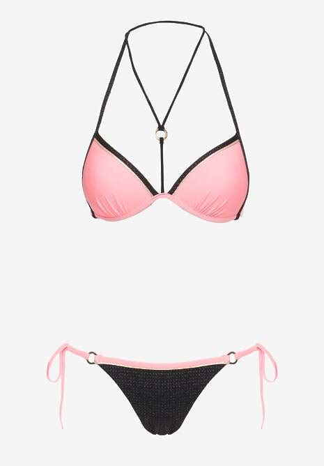 R Owe Bikini Dwucz Ciowe Wi Zany Biustonosz I Figi Ze Sznurkami Lutella Renee