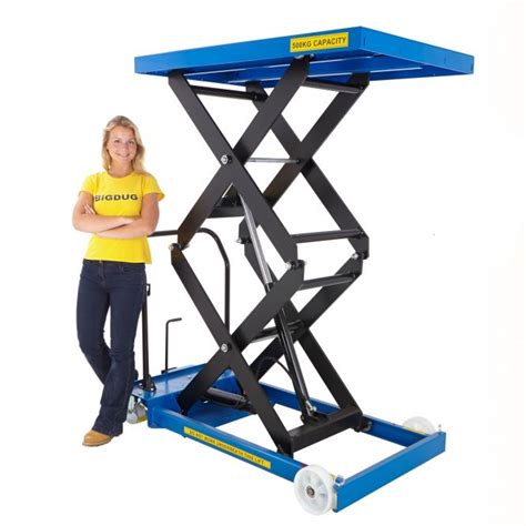 Heavy Duty Scissor Lift Tables Capacity 500kg To 1250kg