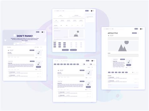 Early Stage Wireframes By Liliana Maz On Dribbble