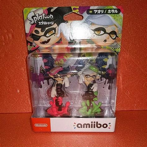 Yahooオークション 【新品未使用】 Amiibo スプラトゥーン シオカラ