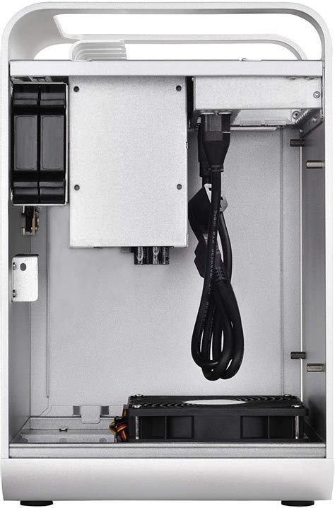 Silverstone Sst Cs S Hs Case Storage Mini Itx Computer Case With Hot Swap Tray Silver Bigamart