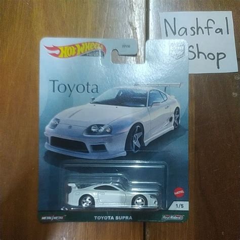 Hot Wheels Premium Toyota Supra MK Toyota Set Car Culture Include Protector Shopee Malaysia