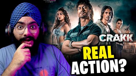 Crakk Trailer REACTION Vidyut Jammwal YouTube