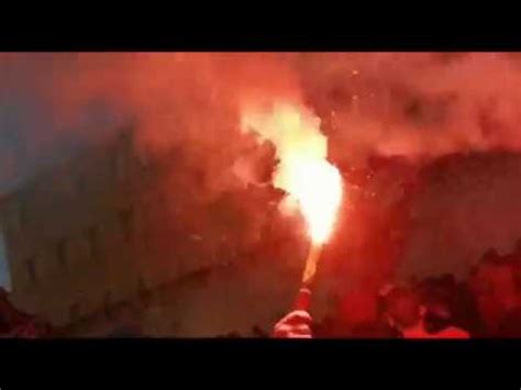 Olympiakos And Crvena Zvezda Fans In Athens Metro And Karaiskaki