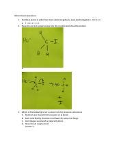 Ochem Exam Questions Docx Ochem Exam Questions 1 Put These Atoms In