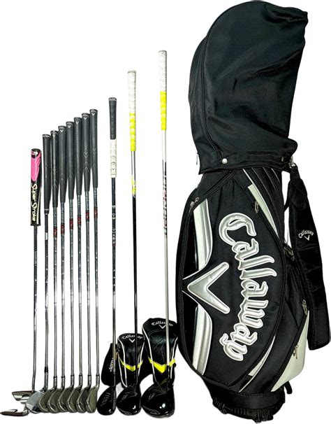 Amazon co jp 中古ゴルフクラブセット メンズ キャロウェイ X HOT 初心者 中級者 フルセット ゴルフクラブ セット