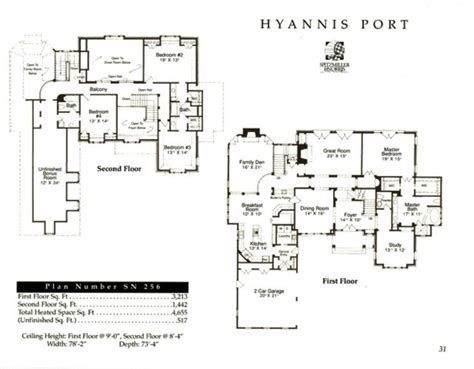 Hyannis Port Spitzmiller And Norris House Plans