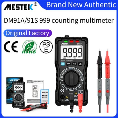 Mestek Intelligent Multimeter Dm A Dm S Multimeter Counts Smart