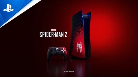 Marvels Spider Man 2 Bundle PS5 Edição Limitada Controle sem fio