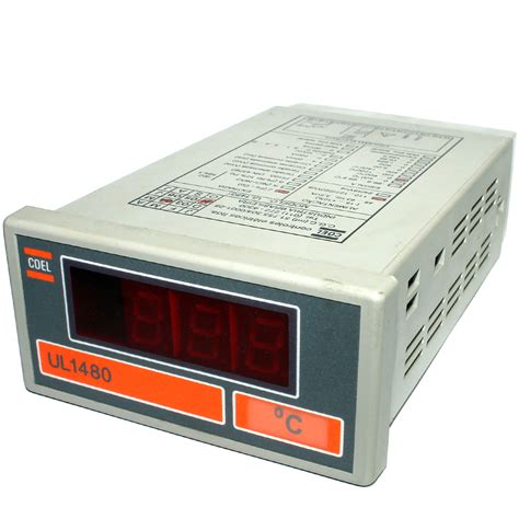 Indicador Digital de Temperatura Coel UL1480 Eletropeças