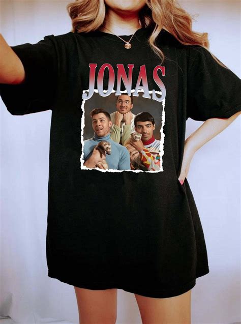 Retro Jonas Brothers Shirt Nick Joe Kevin Jonas Shirt Five Etsy