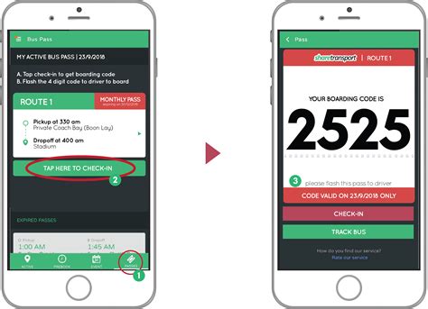 Check in your bus pass for your race