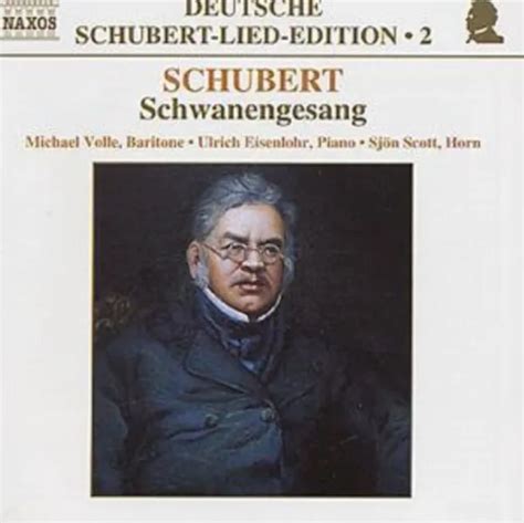 Franz Schubert Chanson Allemande Schubert édition 2 Chant Du Cygne