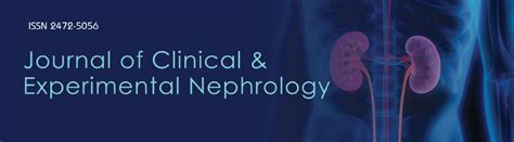 Journal of Clinical & Experimental Nephrology - iMedPub