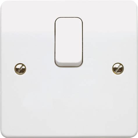 Mk Electric K5403rpwhi 20amp Doublepole Switch With Flex Outlet By Uk