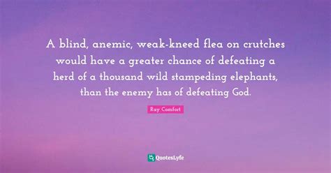 blind anemic weak kneed flea  crutches    greater chan