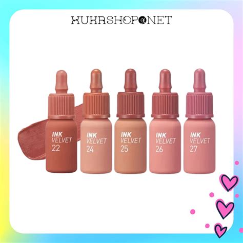 Son Kem L Peripera Ink Velvet Nude G Ch T Son L M N Nh Nhung Kh Ng B Ng Shopee Vi T Nam