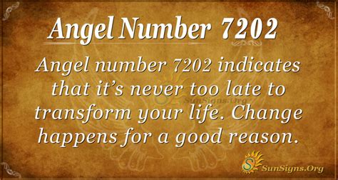 Angel Number 7202 Meaning: Benefiting From Change - SunSigns.Org