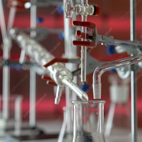 chemistry apparatus stock image  science photo library