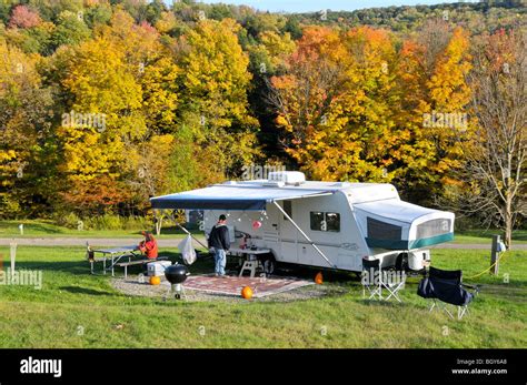 Camping Ohio State Park Stock Photo - Alamy