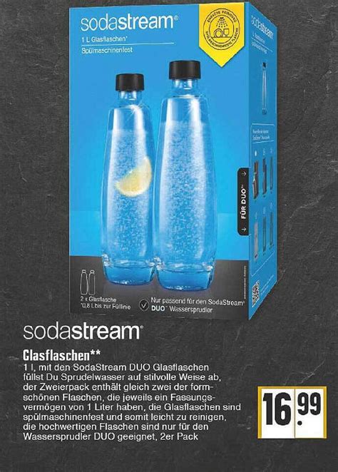 Sodastream Glasflaschen Angebot Bei Edeka