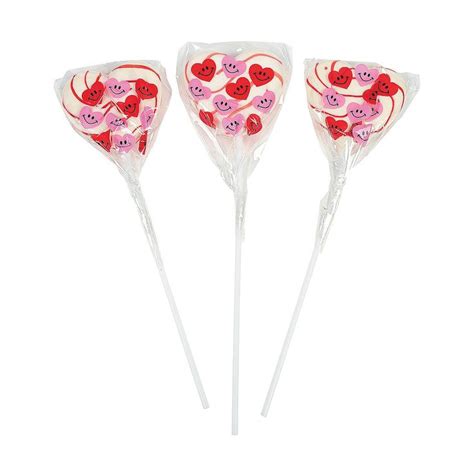 Heart Shaped Swirl Lollipops 12 Pc Swirl Lollipops Lollipop