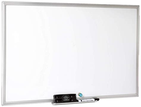 Offex Home Office Wall Mounted Dry Erase Magnetic Whiteboard - 24"H x ...