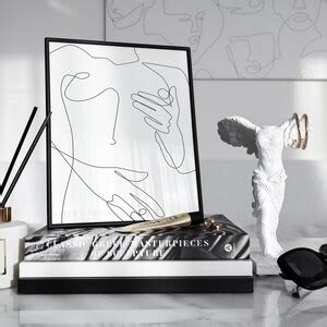 One Line Sexual Printable Nude Female Body Minimalist Naked Art Sensual Erotic Prints Woman