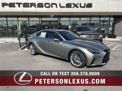 New 2023 Lexus Is 300 4d Sedan In Boise L051658 Peterson Lexus