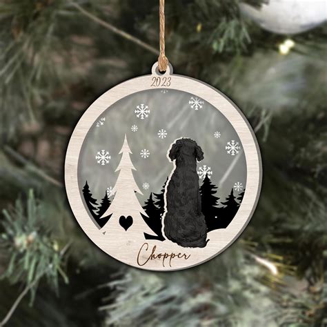 Nazenti Personalized Memorial Christmas Ornament Custom