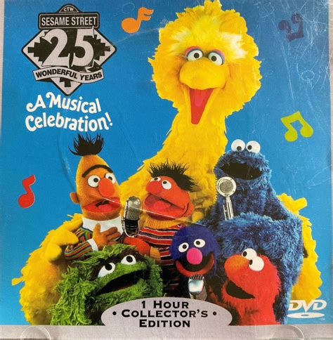 Sesame Street 25th Anniversary Dvd Etsy