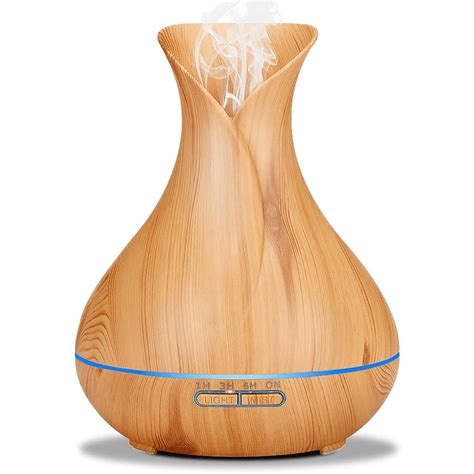 Diffuseur Huile Essentielle Bois Aromathérapie Design Chakras Shop