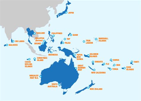 Travelersgram Continents Review Australasia Oceania