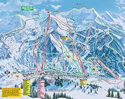 Snowbird trail map