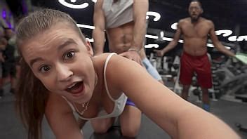 Cheating Teen Caught Having Sneaky Sex In The Gym By Her BF XVIDEOS