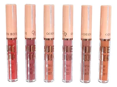 Set De Labiales Liquido Mate Terciopelo New Nude Look