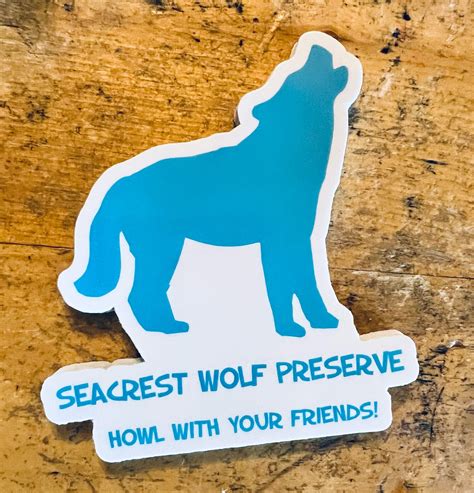 Howl With Your Friends Decal- Light blue