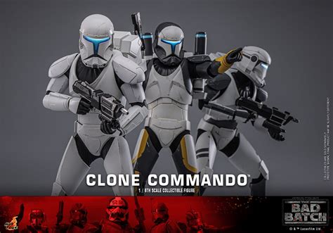 Clone Commando Hot Toys TMS131 Star Wars The Bad Batch Action Figure